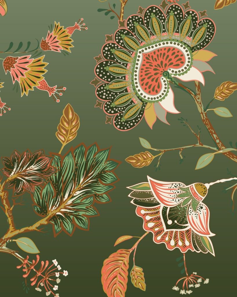 Papier Peint Batik LGD01