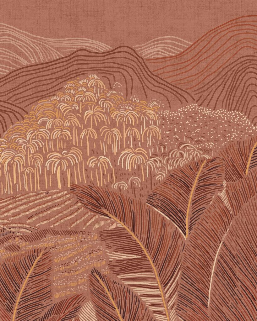 Papier Peint Banaue LGD01